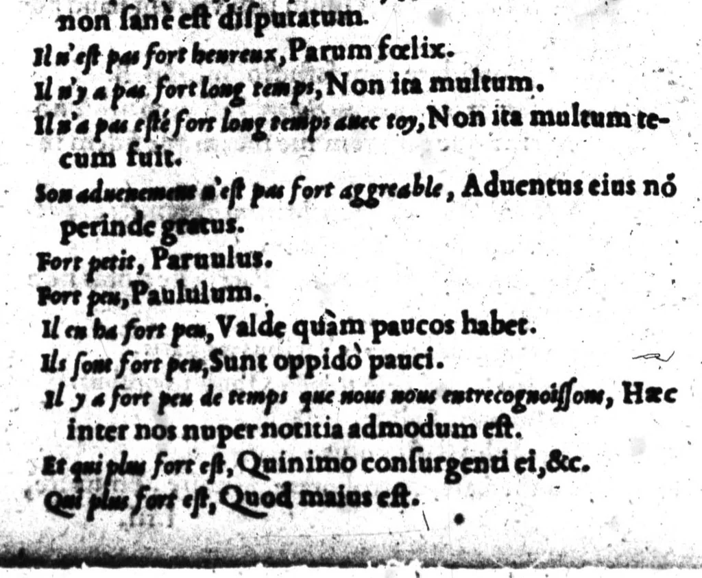 An illustration from Dictionnaire francois-latin, autrement dict, Les mots francois avec les manieres duser dideux, tournez en latin [microforme], 1549, leaf 278