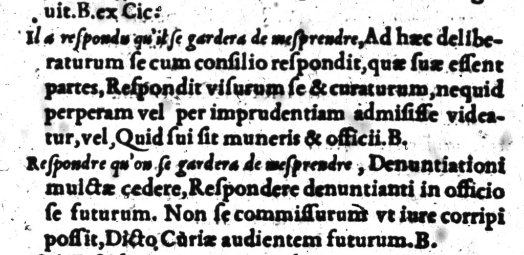 An illustration from Dictionnaire francois-latin, autrement dict, Les mots francois avec les manieres duser dideux, tournez en latin [microforme], 1549, leaf 380