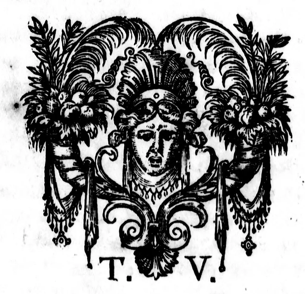An illustration from Claudii a Sancto Vinculo [microform] : De pronuntiatione linguae gallicae.., 1580, leaf 124