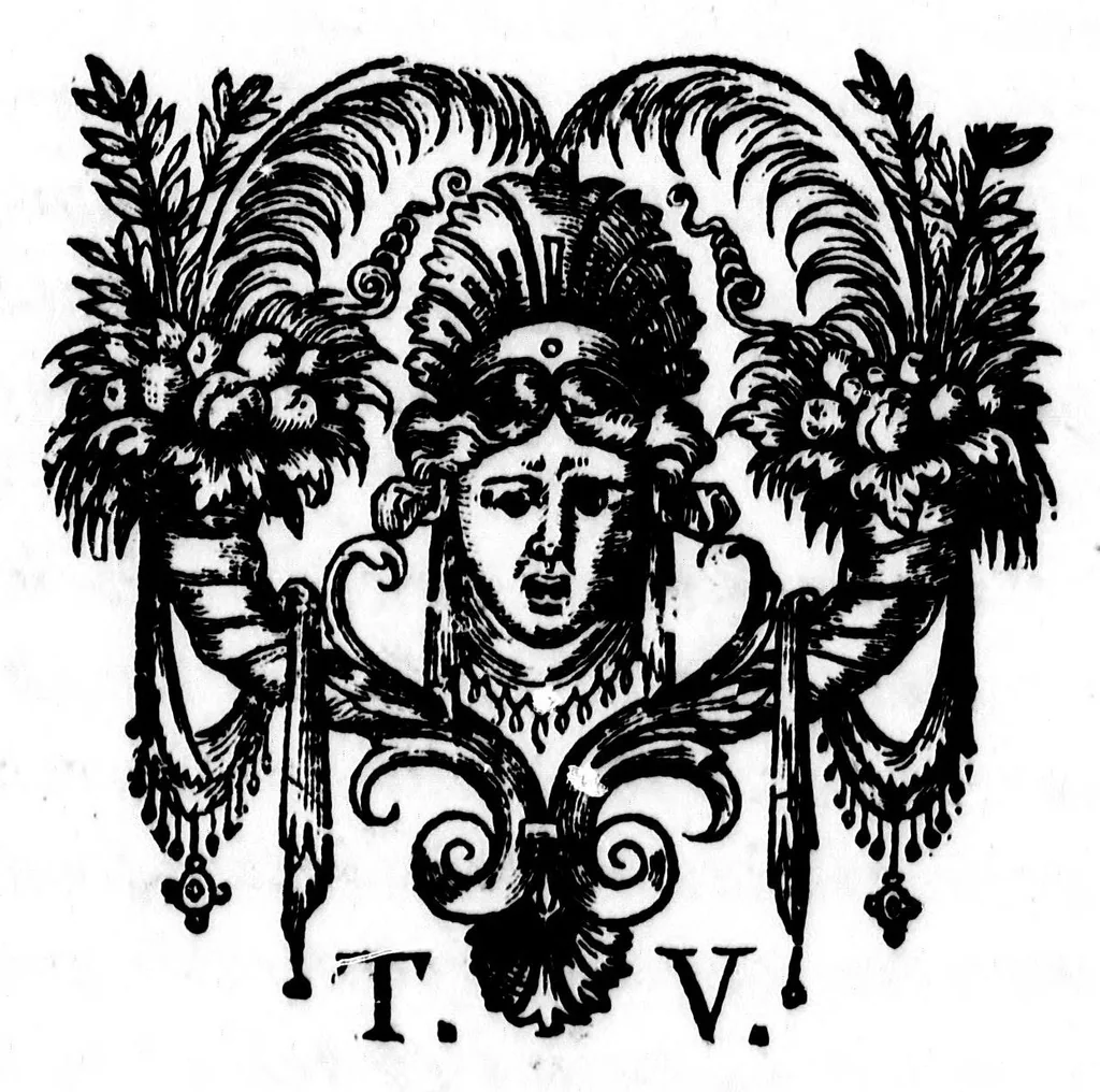 An illustration from Claudii a Sancto Vinculo [microform] : De pronuntiatione linguae gallicae.., 1580, leaf 86