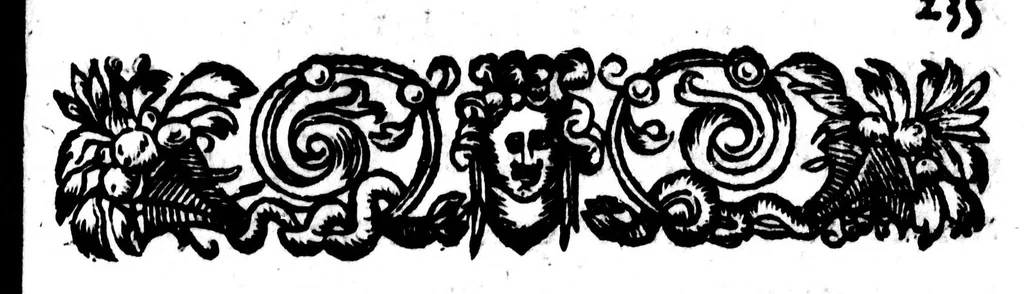 An illustration from L'art poétique françois [microforme], 1598, leaf 149