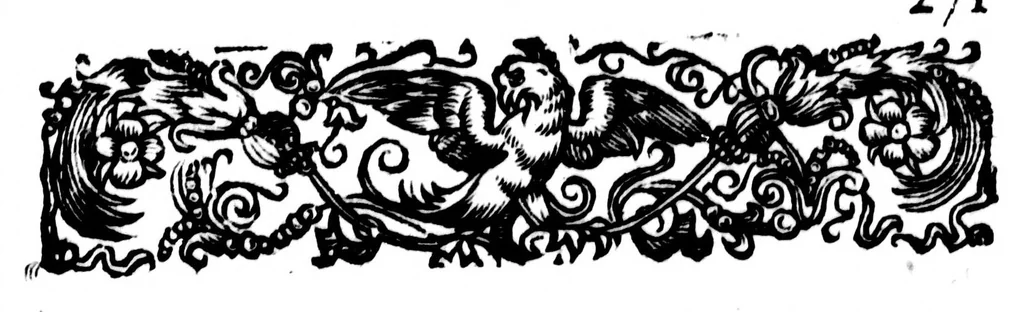 An illustration from L'art poétique françois [microforme], 1598, leaf 185