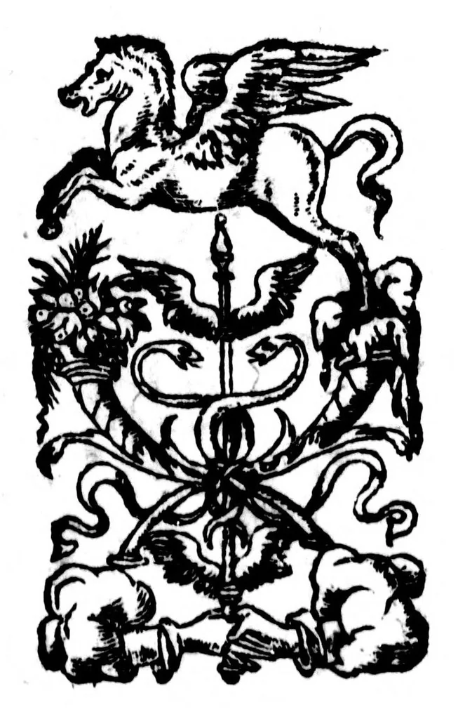 An illustration from La rhétorique françoise d'Antoine Fouquelin [microforme], 1557, leaf 124