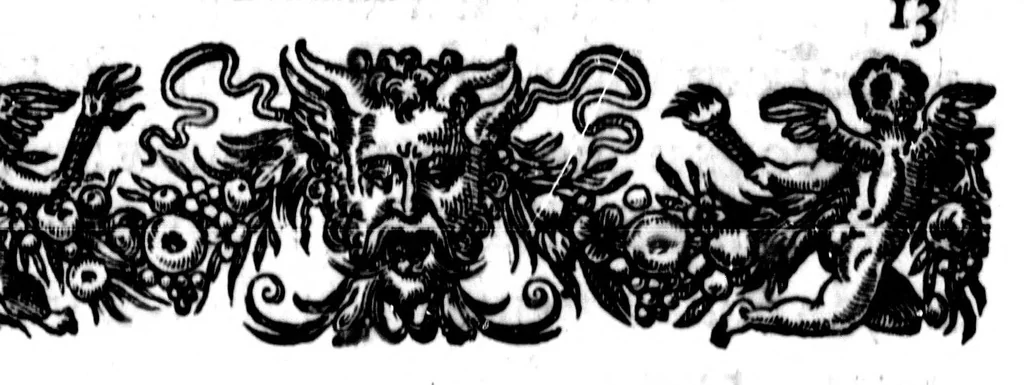 An illustration from Grammaire [microforme], 1587, leaf 13
