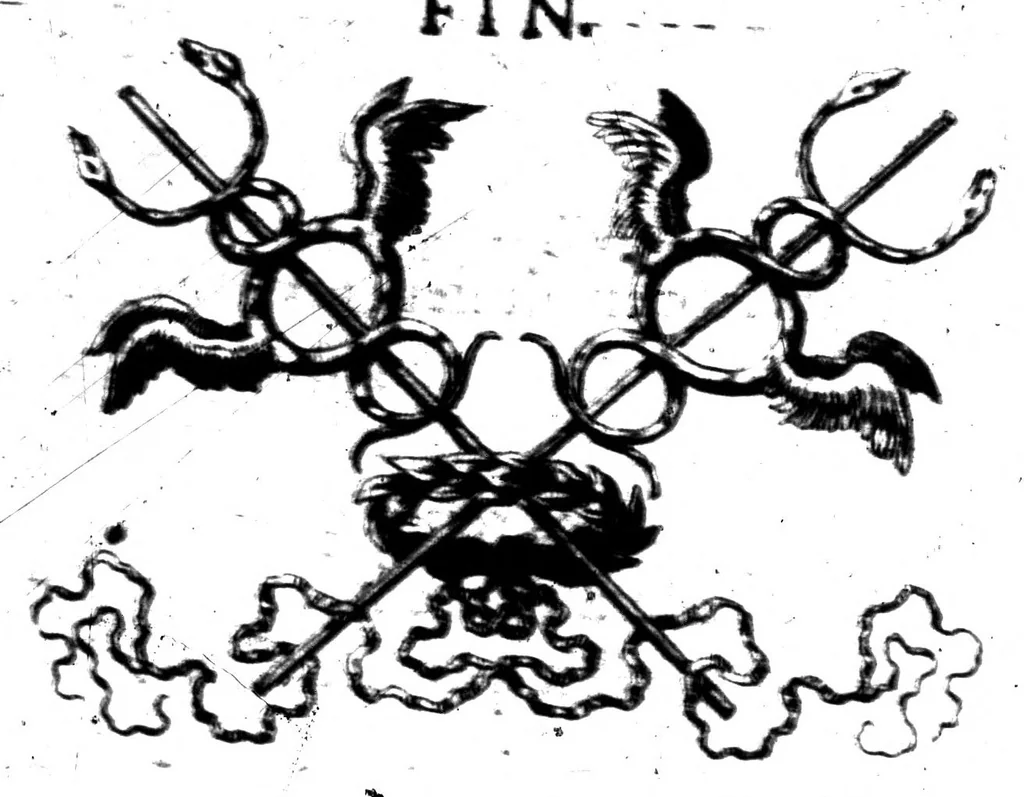 An illustration from Remarques sur la langue françoise utile à ceux qui veulent bien parler et bien éscrire [microforme], 1647, leaf 705