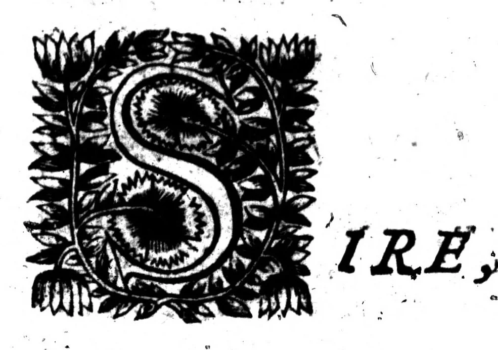 An illustration from Essais d'un dictionnaire universel [microforme], 1684, leaf 3