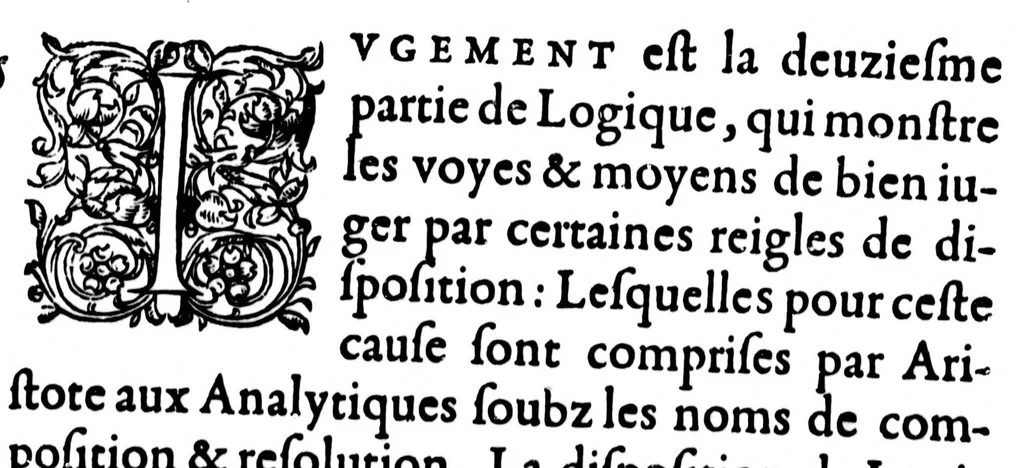 An illustration from Dialectique de Pierre de La Ramée [microforme], 1555, leaf 87