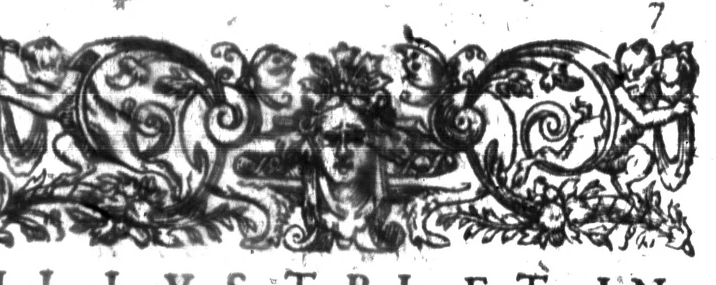 An illustration from De Francicae linguae recta pronuntiatione [microforme], 1584, leaf 3