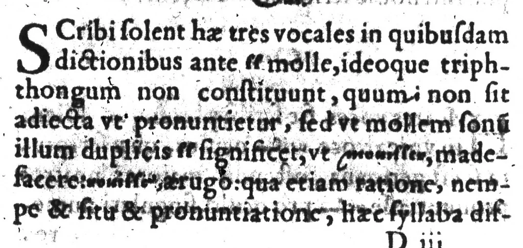 An illustration from De Francicae linguae recta pronuntiatione [microforme], 1584, leaf 53