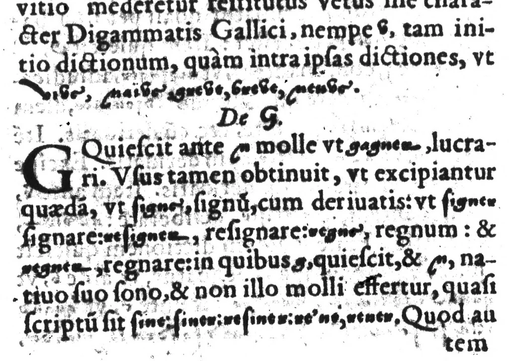 An illustration from De Francicae linguae recta pronuntiatione [microforme], 1584, leaf 66