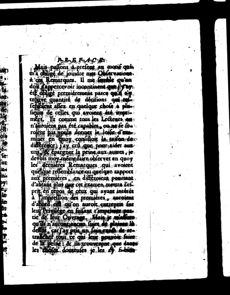An illustration from Nouvelles remarques de M. de Vaugelas sur la langue françoise [microforme], 1690, leaf 23