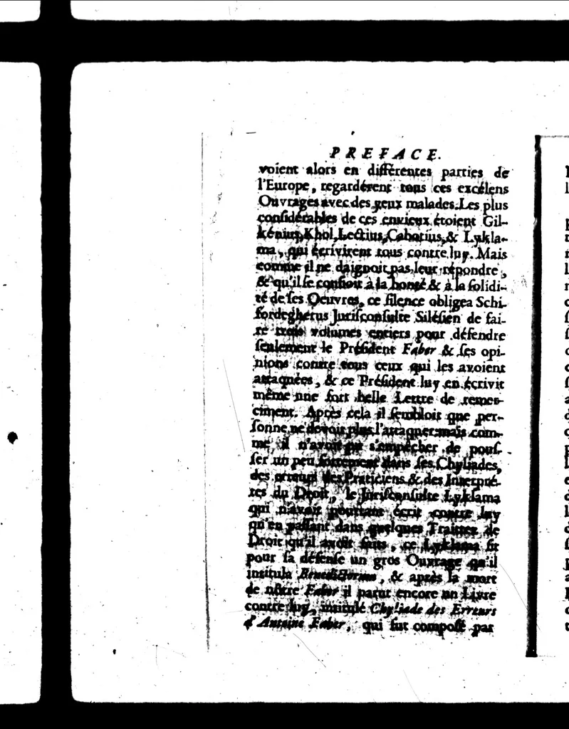 An illustration from Nouvelles remarques de M. de Vaugelas sur la langue françoise [microforme], 1690, leaf 34