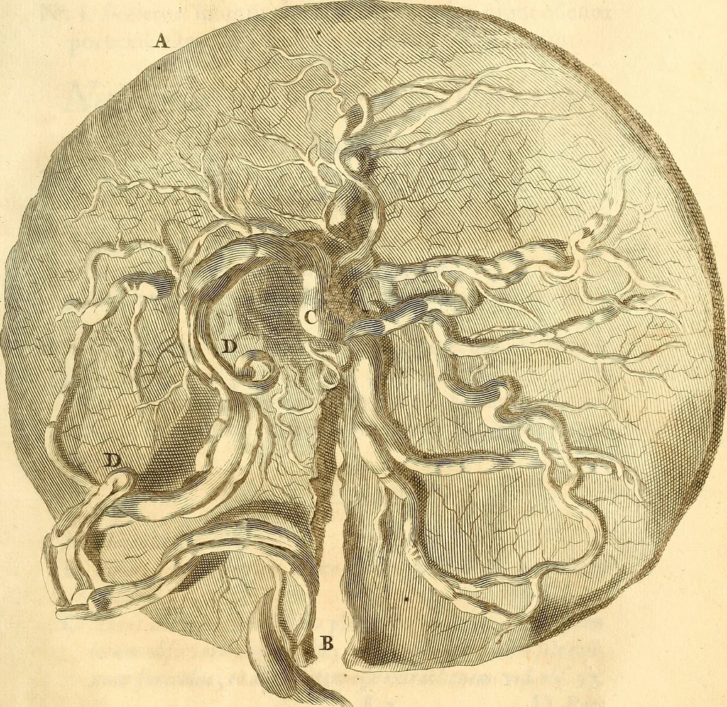 An illustration from Frederici Ruyschii ... Observationum anatomico-chirurgicarum centuria : accedit catalogus rariorum, quae in museo Ruyschiano asservantur ..., 1691, leaf 288