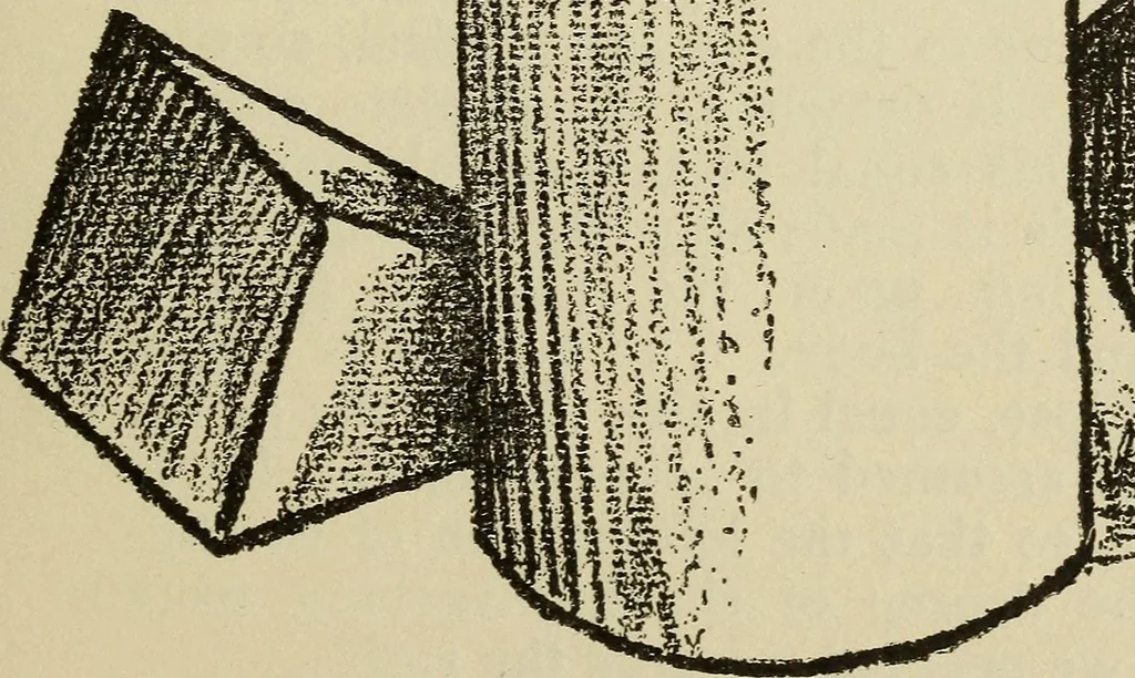 An illustration from Free hand drawing and designing, 1919, leaf 18