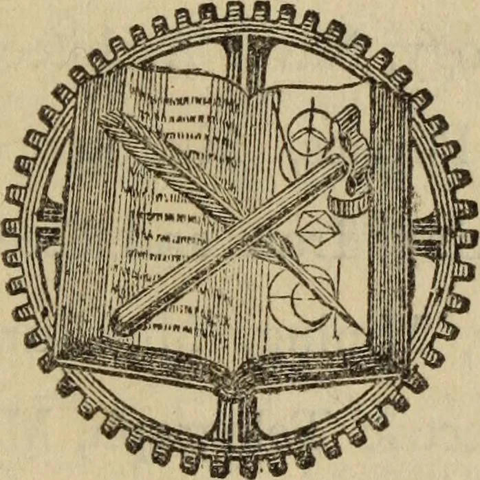 An illustration from Free-hand drawing : a guide to ornamental, figure, and landscape drawing, 1868, leaf 111