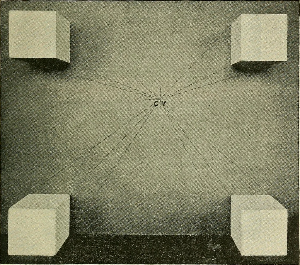An illustration from Free-hand drawing : a manual for teachers and students, 1898, leaf 117