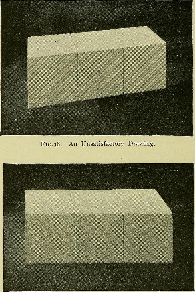 An illustration from Free-hand drawing : a manual for teachers and students, 1898, leaf 120