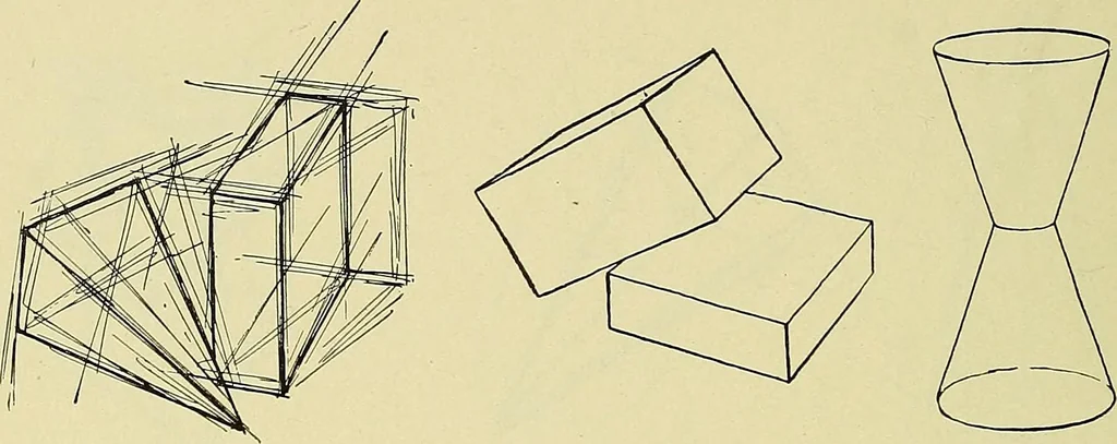 An illustration from Free-hand drawing : a manual for teachers and students, 1898, leaf 92