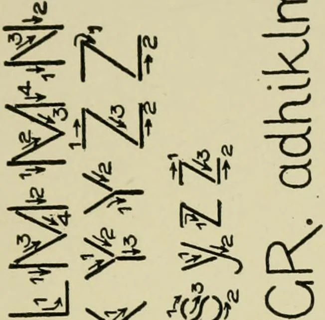 An illustration from Free-hand lettering : being a treatise on plain lettering from the pracitical standpoint for use in engineering schools and colleges, 1906, leaf 127