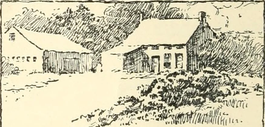 An illustration from Freehand perspective and sketching; principles and methods of expression in the pictorial representation of common objects, interiors, buildings and landscapes, 1916, leaf 101