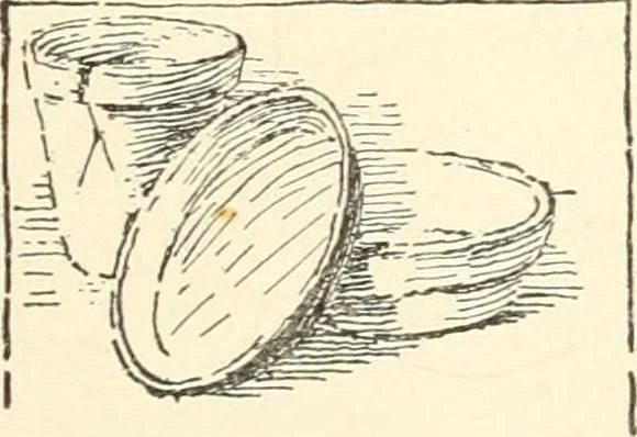 An illustration from Freehand perspective and sketching; principles and methods of expression in the pictorial representation of common objects, interiors, buildings and landscapes, 1916, leaf 114