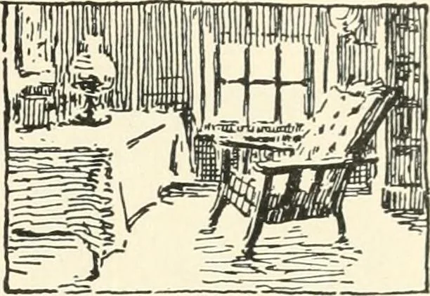 An illustration from Freehand perspective and sketching; principles and methods of expression in the pictorial representation of common objects, interiors, buildings and landscapes, 1916, leaf 134