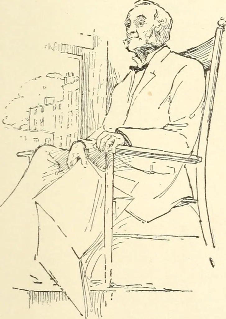 An illustration from Freehand perspective and sketching; principles and methods of expression in the pictorial representation of common objects, interiors, buildings and landscapes, 1916, leaf 160
