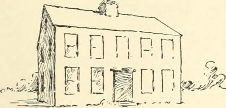 An illustration from Freehand perspective and sketching; principles and methods of expression in the pictorial representation of common objects, interiors, buildings and landscapes, 1916, leaf 174