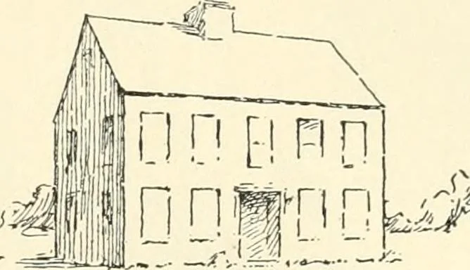An illustration from Freehand perspective and sketching; principles and methods of expression in the pictorial representation of common objects, interiors, buildings and landscapes, 1916, leaf 174