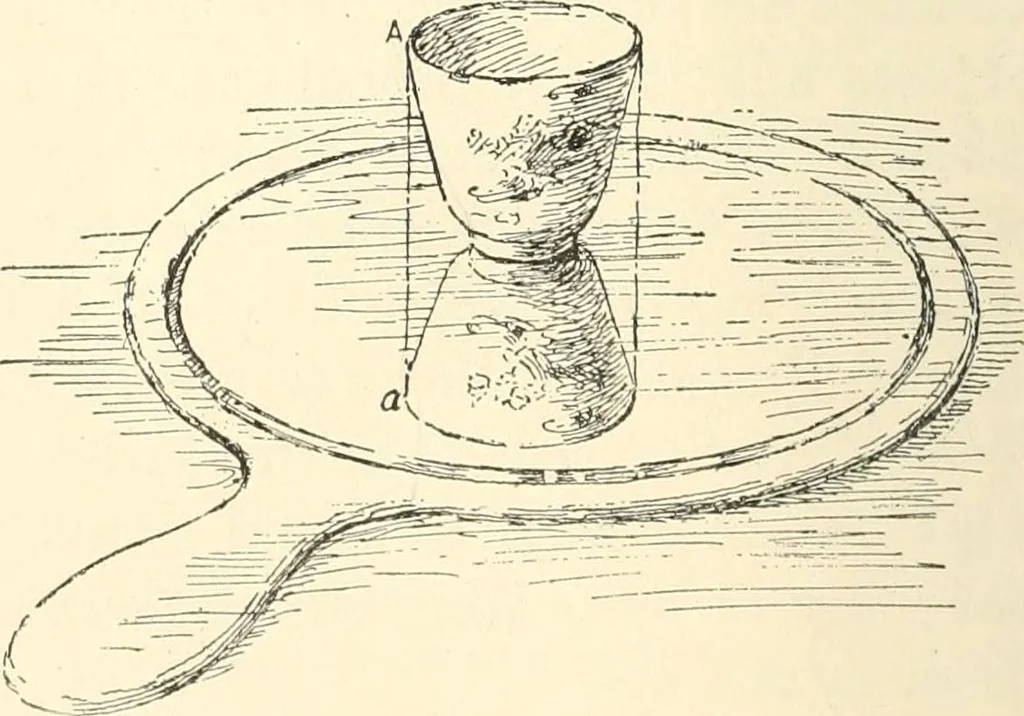An illustration from Freehand perspective and sketching; principles and methods of expression in the pictorial representation of common objects, interiors, buildings and landscapes, 1916, leaf 175