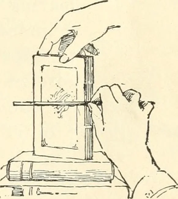 An illustration from Freehand perspective and sketching; principles and methods of expression in the pictorial representation of common objects, interiors, buildings and landscapes, 1916, leaf 26