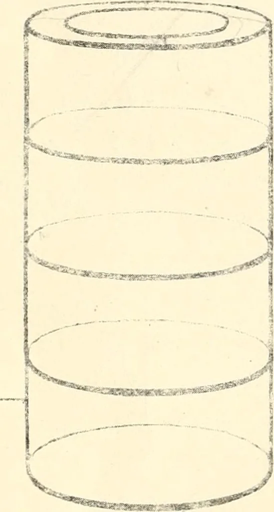 An illustration from Freehand perspective and sketching; principles and methods of expression in the pictorial representation of common objects, interiors, buildings and landscapes, 1916, leaf 31