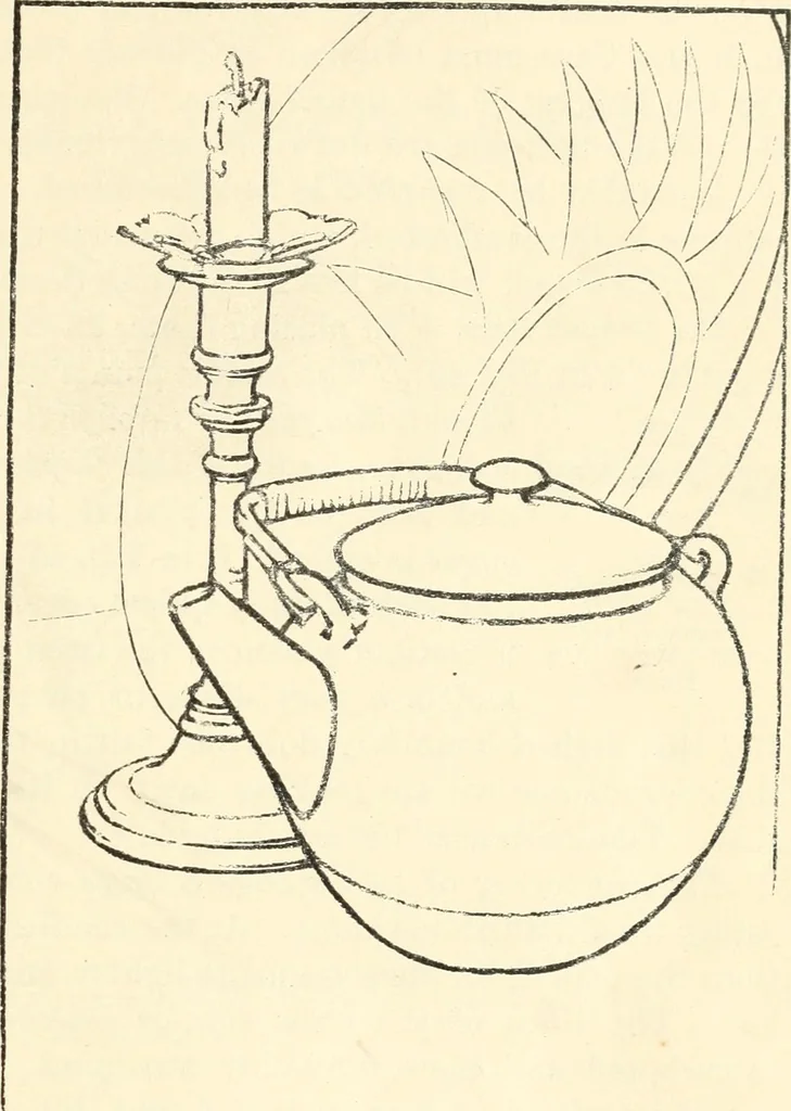 An illustration from Freehand perspective and sketching; principles and methods of expression in the pictorial representation of common objects, interiors, buildings and landscapes, 1916, leaf 46