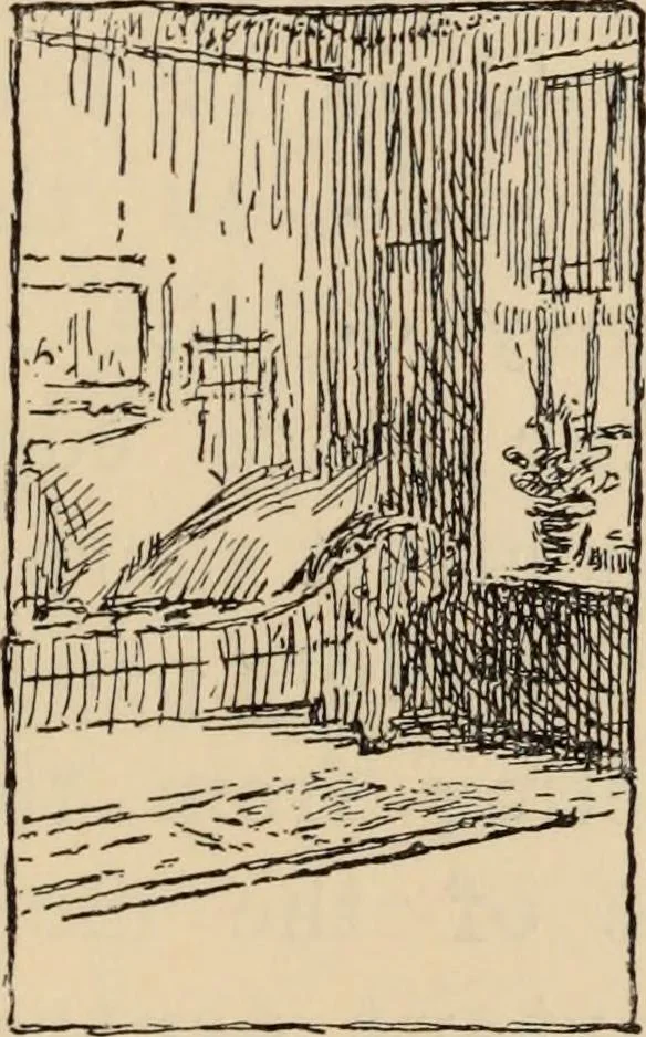An illustration from Freehand perspective and sketching; principles and methods of expression in the pictorial representation of common objects, interiors, buildings and landscapes, 1910, leaf 132