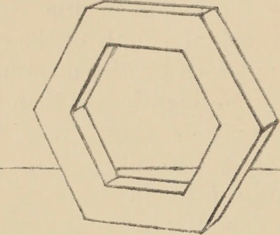 An illustration from Freehand perspective and sketching; principles and methods of expression in the pictorial representation of common objects, interiors, buildings and landscapes, 1910, leaf 145