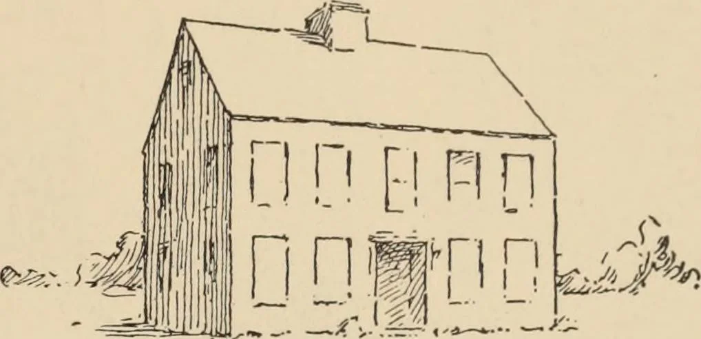 An illustration from Freehand perspective and sketching; principles and methods of expression in the pictorial representation of common objects, interiors, buildings and landscapes, 1910, leaf 172