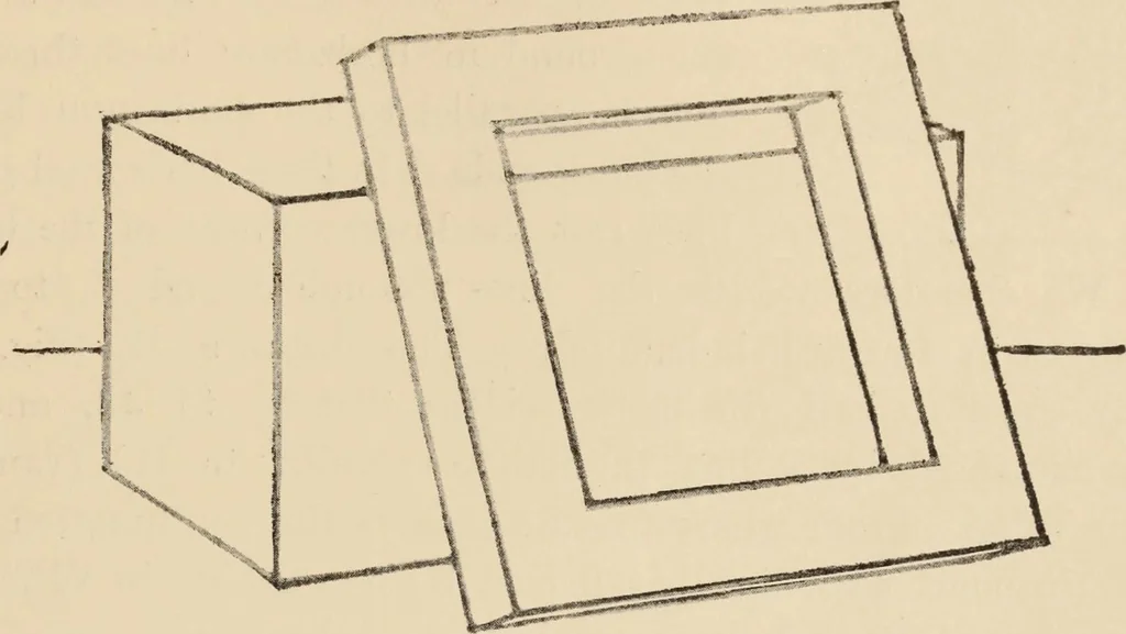 An illustration from Freehand perspective and sketching; principles and methods of expression in the pictorial representation of common objects, interiors, buildings and landscapes, 1910, leaf 182
