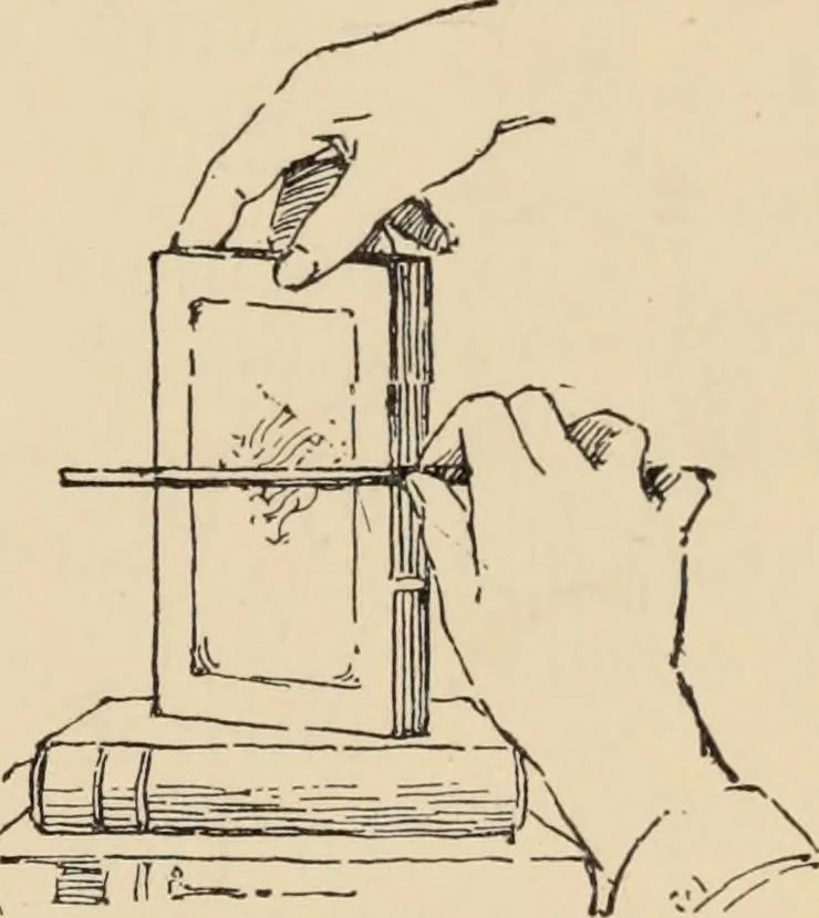 An illustration from Freehand perspective and sketching; principles and methods of expression in the pictorial representation of common objects, interiors, buildings and landscapes, 1910, leaf 24