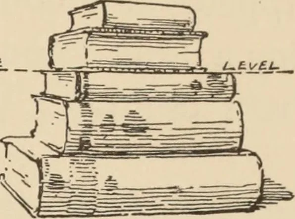 An illustration from Freehand perspective and sketching; principles and methods of expression in the pictorial representation of common objects, interiors, buildings and landscapes, 1910, leaf 58