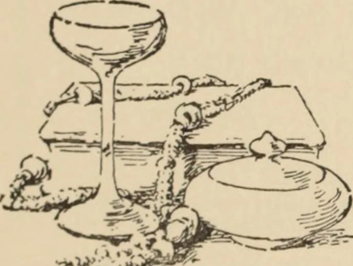An illustration from Freehand perspective and sketching; principles and methods of expression in the pictorial representation of common objects, interiors, buildings and landscapes, 1910, leaf 63