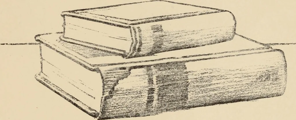An illustration from Freehand perspective and sketching; principles and methods of expression in the pictorial representation of common objects, interiors, buildings and landscapes, 1910, leaf 78