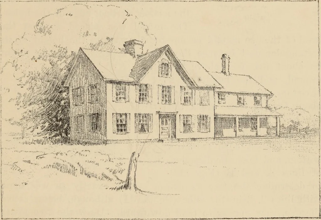 An illustration from Freehand perspective and sketching; principles and methods of expression in the pictorial representation of common objects, interiors, buildings and landscapes, 1910, leaf 86