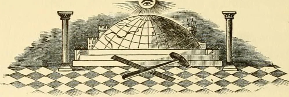 An illustration from Freemasonry in Northumberland, 1911, leaf 111