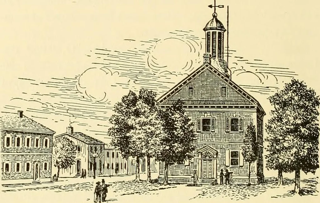 An illustration from Freemasonry in Northumberland, 1911, leaf 189
