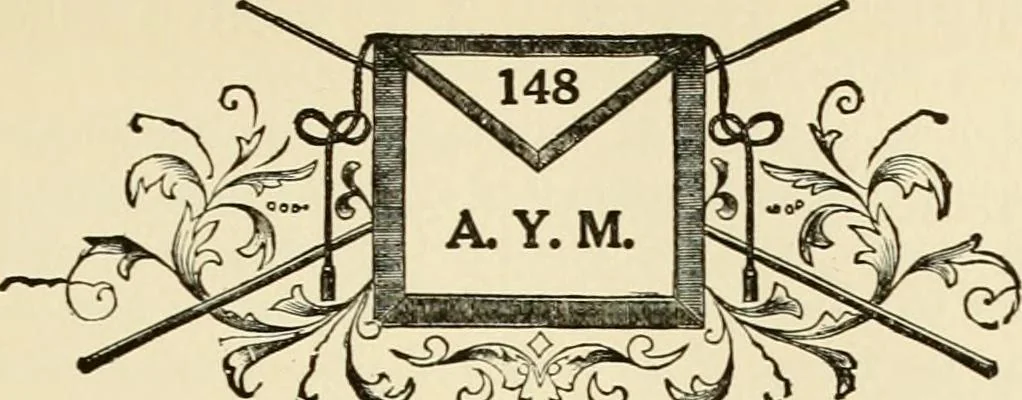 An illustration from Freemasonry in Northumberland, 1911, leaf 296