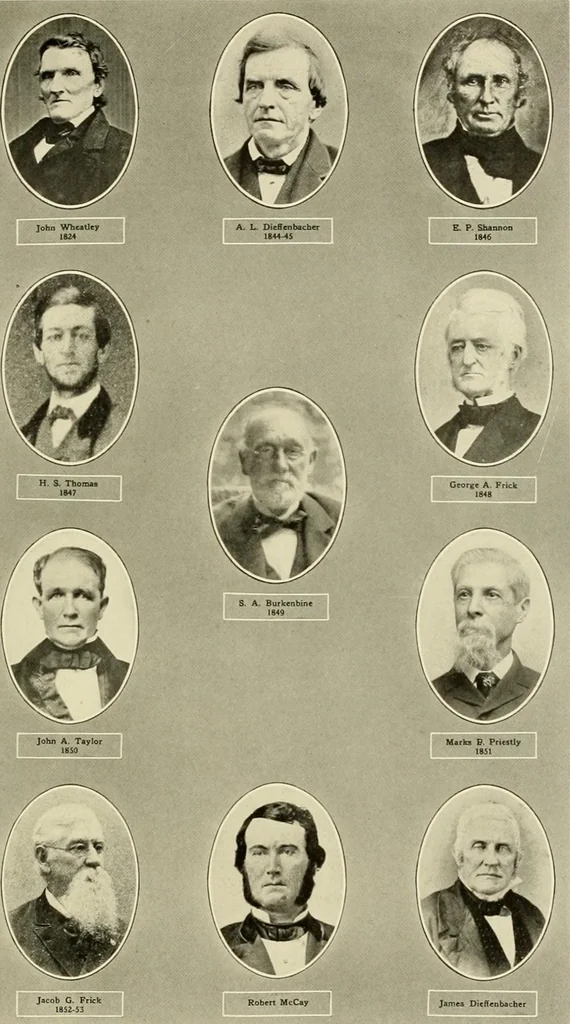 An illustration from Freemasonry in Northumberland, 1911, leaf 314