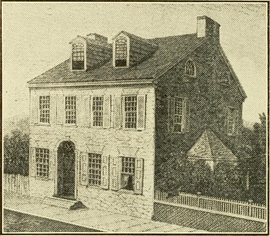 An illustration from Freemasonry in Northumberland, 1911, leaf 331