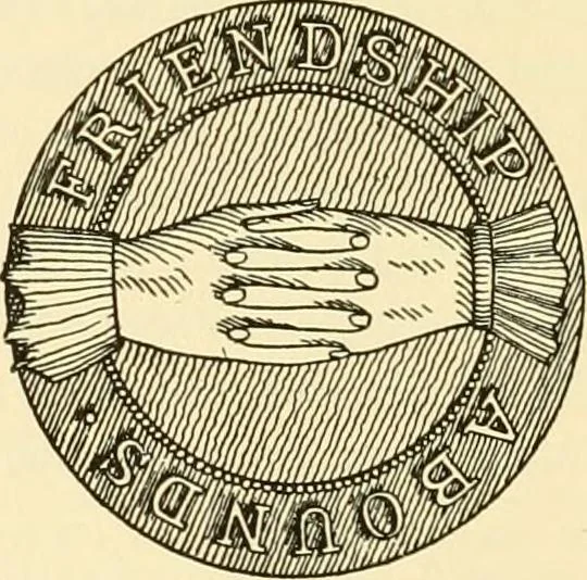 An illustration from Freemasonry in Northumberland, 1911, leaf 391