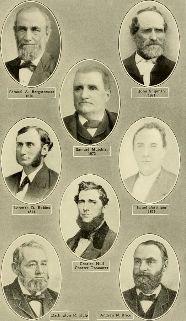An illustration from Freemasonry in Northumberland, 1911, leaf 560