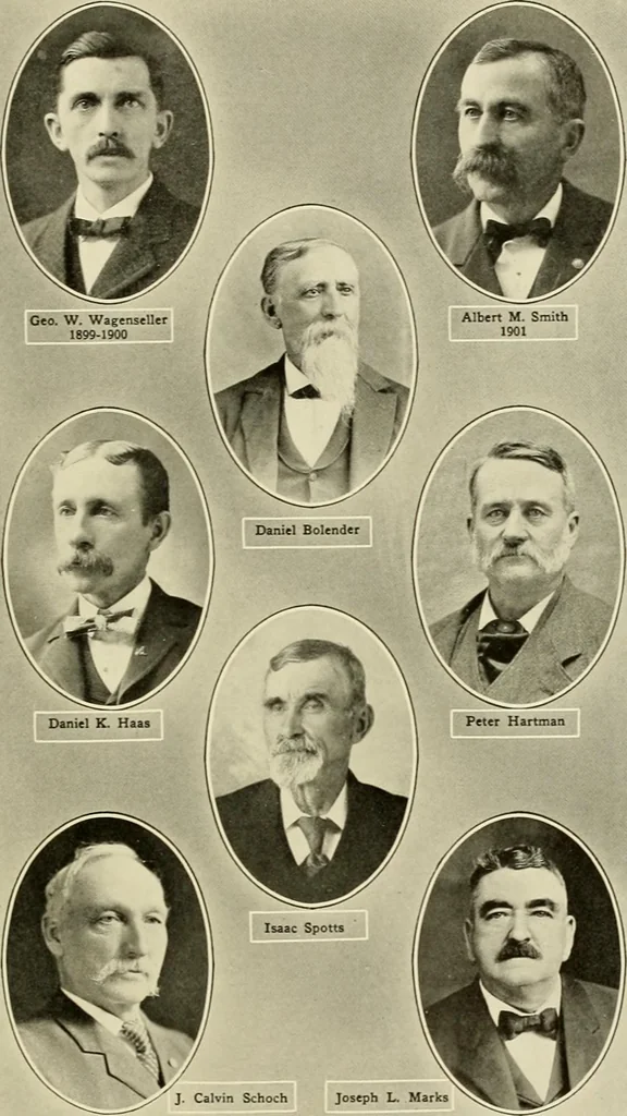 An illustration from Freemasonry in Northumberland, 1911, leaf 570